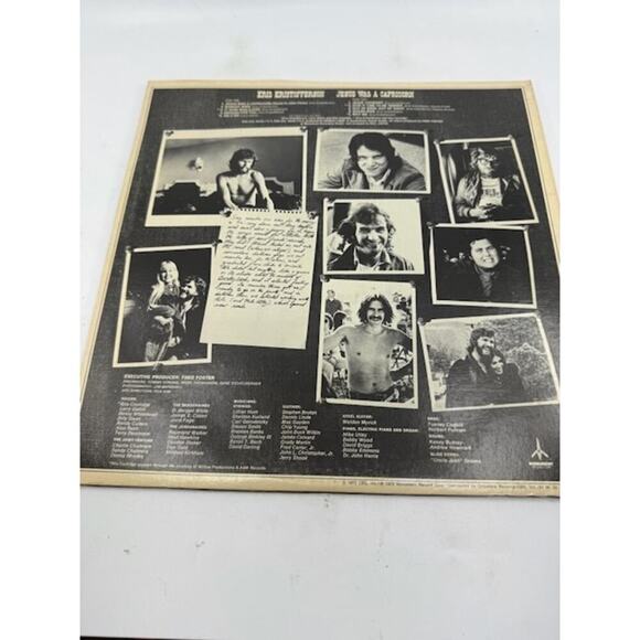 Kris Kristofferson – Jesus Was A Capricorn 1972 Vinyl Album Record - Picture 3 of 7